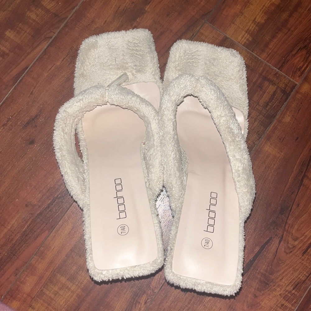 Beautiful square toe mules